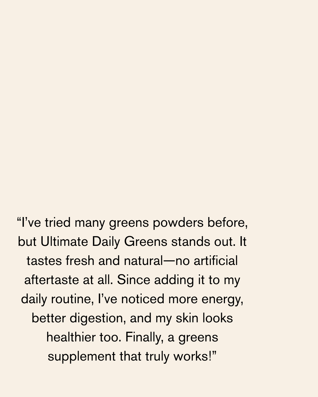 Ultimate Daily Greens Elixir